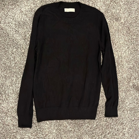 Everlane Other - Everlane no sweat crewneck sweater mens small black